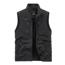 Men's Vest with Zip Pockets and Zip Fastening Polyester for Hiking, Outdoor Work and Everyday Wear 3