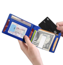 Men's Wallet 11.5 x 8.5 cm PU Leather Card Slots Compact Elegant Wallet for Men 5