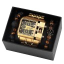Men's Watch and Bracelet Set 3 pcs 1