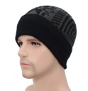 Men's Winter Hat with Pattern J2099 1