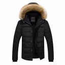 Men's Winter Jacket with Fur J2629 3