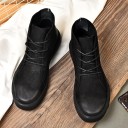 Men's Winter Leather Lace-Up Boots J1544 18