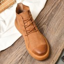 Men's Winter Leather Lace-Up Boots J1544 24