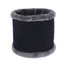 Men's Winter Neck Warmer with Fur 2