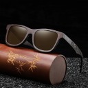 Men's Wooden Sunglasses E2010 8