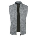 Men's Zip-Up Sports Gilet with Pockets Polyester Sleeveless for Hiking, Outdoor Activities and Everyday Wear 4