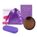 Menstruaalinen levy 45 ml 7.2 x 6.4 x 3 cm silikoninen menstruaalikuppi hygieniatuote käytettäväksi kuukautisten aikana 6