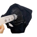 Menstruatieondergoed 4 lagen bamboevezel katoen spandex zwarte ondergoed voor menstruatie herbruikbare onderbroeken 3 stuks 6