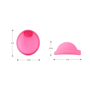 Menstruationsdisk 30 ml 6 x 5,3 x 2,5 cm silikonischer Menstruationsbecher aus medizinischem Silikon hygienisches Hilfsmittel für die Verwendung während der Menstruation 3
