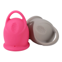 Menstruationstasse 30 ml 6.8 x 4.5 cm aus medizinischem Silikon hygienisches Hilfsmittel für die Verwendung während der Menstruation wiederverwendbar 4