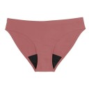 Menstruationsunderkläder 4-lagers underkläder polyester nylon elastan spandex enfärgade trosor för menstruation återanvändbara 1