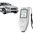 Měřič tloušťky laku auta HW400 tester nátěru karoserie rozsah 0-2000 μm a rozlišení 1 μm pro železné i hliníkové podklady kontrola ojetin 4