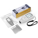 Měřič tloušťky laku auta HW400 tester nátěru karoserie rozsah 0-2000 μm a rozlišení 1 μm pro železné i hliníkové podklady kontrola ojetin 5