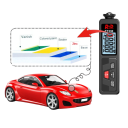 Měřič tloušťky laku auta R&D ET330 s detekcí zinku Fe+Zn tester nátěru karoserie pro železo i hliník na baterie rozsah 0-1500 μm 11