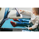 Mesa de viagem para crianças de avião 79 x 44 cm Organizador para mesa dobrável Tapete de jogo prático em poliéster 2