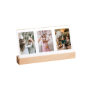 Mesa fotográfica LED acrílica 3 em 1 com moldura para Fujifilm Instax Mini 12 11 9 8 Evo Fuji decoração de fotografias 2