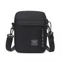 Męska torba modowa 19×14×5 cm Mała kwadratowa torba na ramię typu crossbody Oxford z nylonu Torba diagonalna dla mężczyzn Casual Torba ręcznie robiona 5