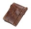 Męski portfel w pięknym stylu - brązowy 2