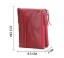 Męski portfel w pięknym stylu - czerwony 5