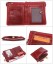 Męski portfel w pięknym stylu - czerwony 8
