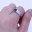 Męski ślubny srebrny pierścionek 4
