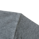 Męski sweter z golfem Jednokolorowy dzianinowy sweter z okrągłym dekoltem Długi rękaw Elegancki zimowy jesienny sweter Poliester Różne kolory 3