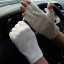 Męskie bawełniane rękawiczki bez palców 4