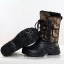 Męskie buty zimowe w kamuflażu J962 12