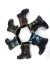 Męskie buty zimowe w kamuflażu J962 14