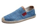 Męskie espadryle lniane J964 5