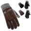 Męskie kaszmirowe rękawiczki na zimę J1470 1