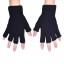 Męskie rękawiczki bez palców czarne 4