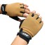 Męskie rękawiczki bez palców w stylu wojskowym J2636 5