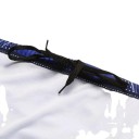 Męskie slipy kąpielowe Na sznurku Granatowe w paski Poliestrowe Szybkoschnące Sportowe kąpielówki na plażę i basen 6