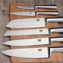 Messenset van roestvrij staal - 6 stuks 6