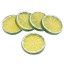 Mesterséges citrus szeletek 10 db 6