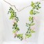 Mesterséges girland wisteria virágokkal 8