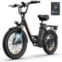 Mestské elektrokolo URLIFE, motor 1000W, batéria 48V 13Ah, 20×3 fat plášte, 7 rýchlostí, vymeniteľná batéria, kotúčové brzdy 3