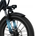 Mestské elektrokolo URLIFE, motor 1000W, batéria 48V 13Ah, 20×3 fat plášte, 7 rýchlostí, vymeniteľná batéria, kotúčové brzdy 4