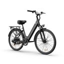 Mestské elektrokolo URLIFE pre dospelých, motor 250W, batéria 36V 13Ah, 26" plášte, 7 rýchlostí Shimano, kotúčové brzdy, odpružená vidlica 1