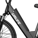 Mestské elektrokolo URLIFE pre dospelých, motor 250W, batéria 48V 10,4Ah, 7 rýchlostí Shimano, kotúčové brzdy, odpružená vidlica 9