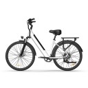 Městské elektrokolo URLIFE pro dospělé, motor 250W, baterie 36V 13Ah, 26" pláště, 7 rychlostí Shimano, kotoučové brzdy, odpružená vidlice 5