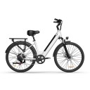 Městské elektrokolo URLIFE pro dospělé, motor 250W, baterie 36V 13Ah, 26" pláště, 7 rychlostí Shimano, kotoučové brzdy, odpružená vidlice 4