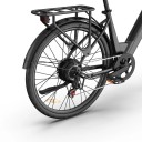 Městské elektrokolo URLIFE pro dospělé, motor 250W, baterie 48V 10,4Ah, 7 rychlostí Shimano, kotoučové brzdy, odpružená vidlice 7