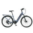 Mestské elektrokolo VARSTROM 28", motor 250W, batéria 43,2V 13Ah, dojazd 120 km, 7 rýchlostí, hliníkový rám, kotúčové brzdy, nosič 3