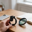 Μεταβλητός ND φίλτρο για κινητό 67 mm με μεταλλικό κλιπ Ρυθμιζόμενη ένταση Οπτικό γυαλί Μαύρο Για μακροχρόνιες εκθέσεις και βιντεοσκοπήσεις 2