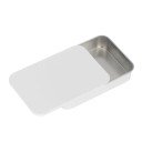 Metal Box for Jewellery and Small Items 90 × 60 × 20 mm Metal Container with Sliding Lid for Medication Sweets 1