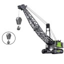 Metal Crane Model Detailed Construction Miniature Realistic Metal Finish 2