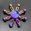 Metal fidget spinner rainbow E48 19