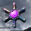 Metal fidget spinner rainbow E48 22